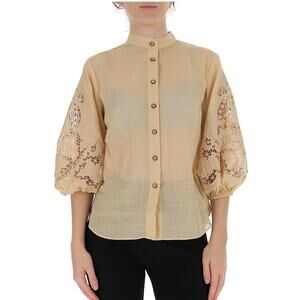 Zimmermann Brighton Scallop Blouse size US 6